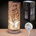 Leaves Silhouette Touch Operated Electric Wax Melt Burner Aroma Warmer Lamp