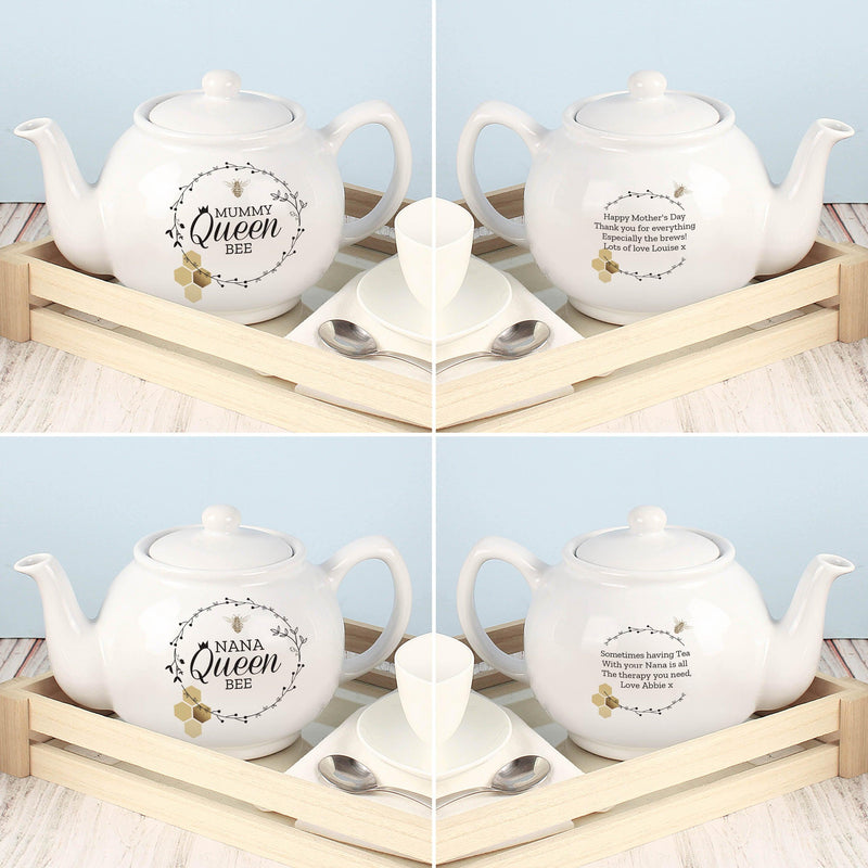 Personalised Queen Bee Teapot