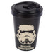 The Original Stormtrooper Black Reusable Screw Top Bamboo Composite Travel Mug