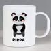 Personalised Panda Plastic Mug - Myhappymoments.co.uk
