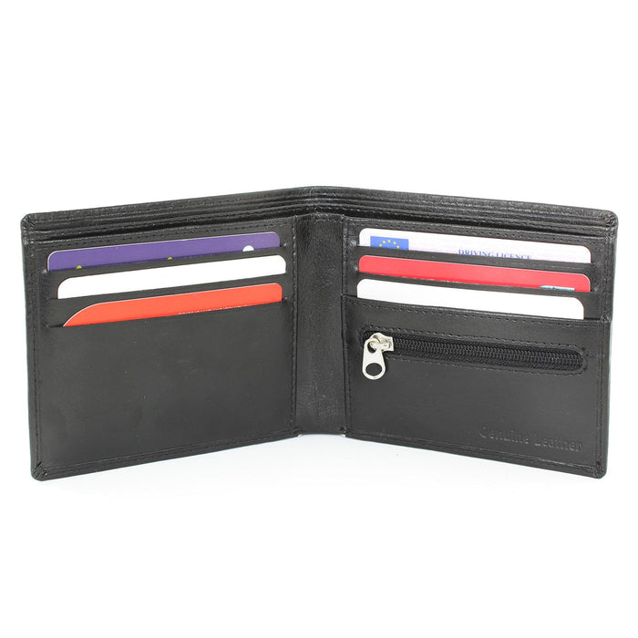 Personalised Classic Leather Wallet - Myhappymoments.co.uk
