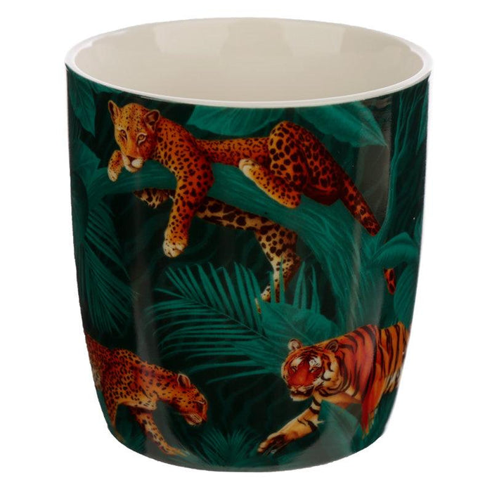 Novelty Tiger & Leopard Big Cat Mug