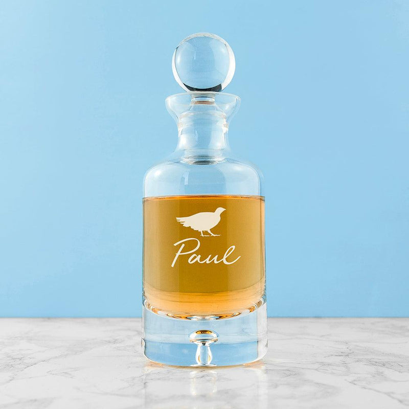 Personalised Icon Whisky Decanter - Gift Box Included