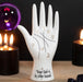 White Ceramic Palmistry Hand Ornament