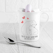 Personalised The Best Mama Bear Bone China Mug - Myhappymoments.co.uk