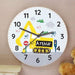 Personalised Digger Wooden Clock - Myhappymoments.co.uk