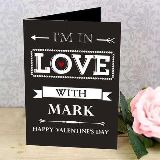 Personalised In Love With Card - Myhappymoments.co.uk