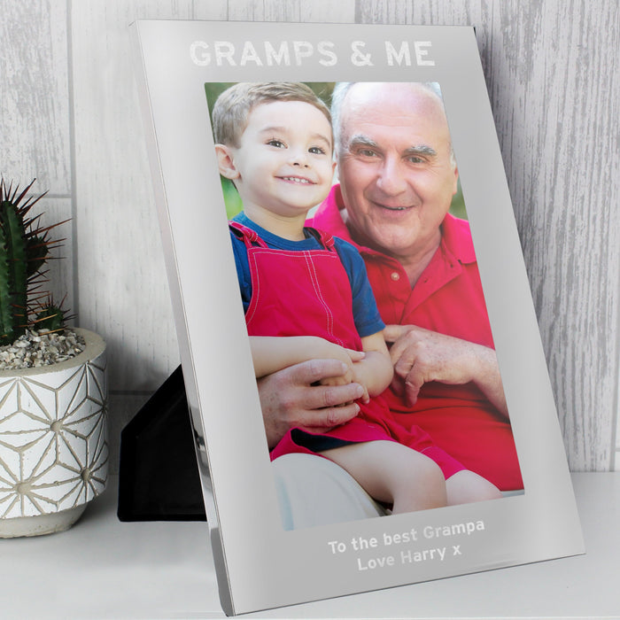 Personalised & Me Silver Photo Frame 7x5