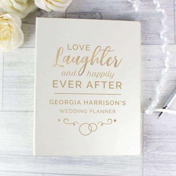 Personalised Happily Ever After Wedding Planner - Myhappymoments.co.uk