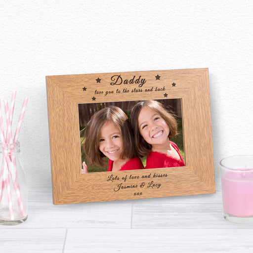 Personalised Love You To The Stars And Back Photo Frame - Myhappymoments.co.uk