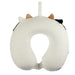 Relaxeazzz Cow Plush Memory Foam Travel Pillow