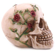 Skull And Rose Ornament - Myhappymoments.co.uk