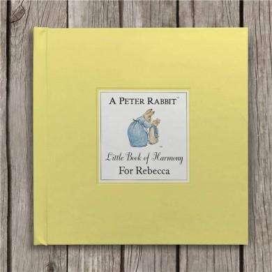 Peter Rabbit’s Personalised Little Book of Harmony - Myhappymoments.co.uk