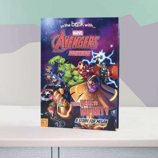 Personalised Marvel's Avengers Beginnings Book - Myhappymoments.co.uk