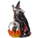 Spirit of the Sorcerer - Fire Dragon Wizard Snow Globe Waterball Figurine