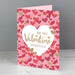 Personalised Be My Valentine Confetti Hearts Card - Myhappymoments.co.uk