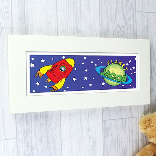 Personalised Space Name Frame