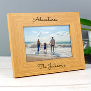 Custom Photo Frame 4x6 - Any Text Engraving 