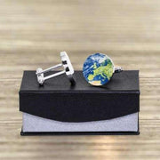 Personalised Cufflinks Daddy Custom - Love You To The Moon And Back Earth