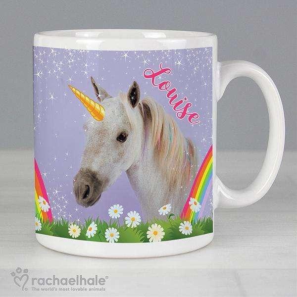Personalised Rachael Hale Unicorn Mug - Myhappymoments.co.uk