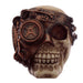 Steampunk Skull Ornament - Bronze