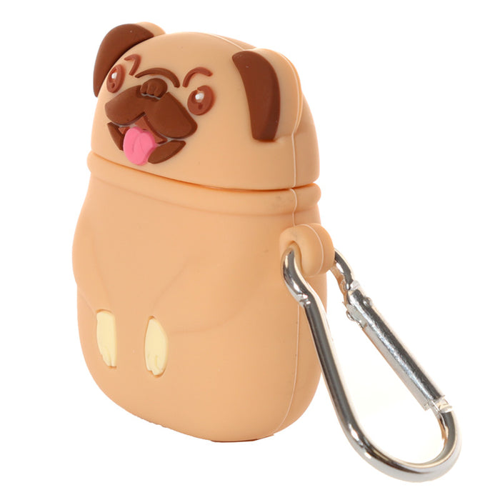 Mopps Pug Wireless Earphone Silicone Case Cover