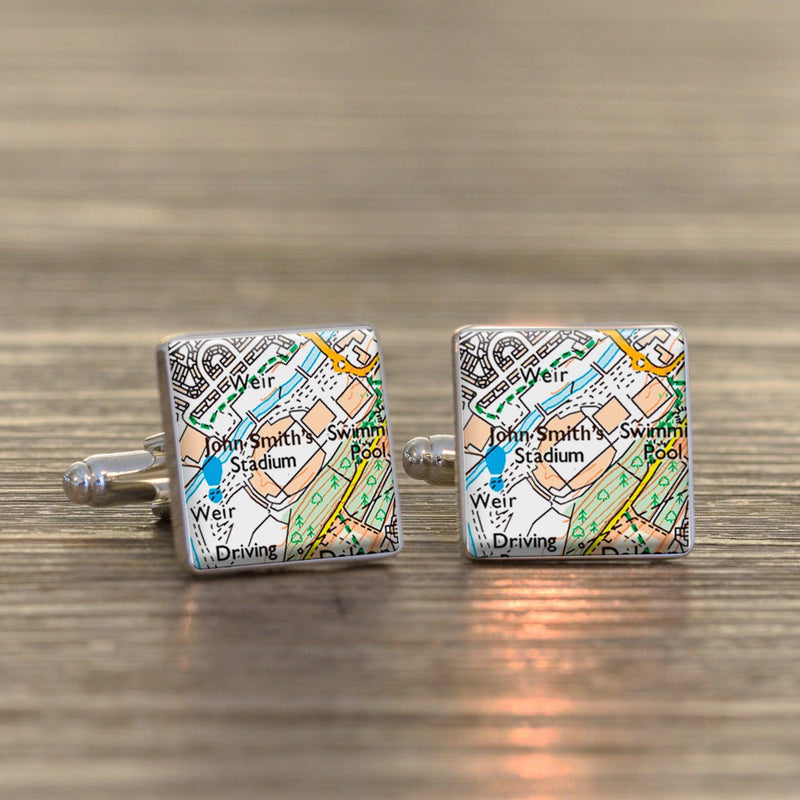 Huddersfield Town Cufflinks Football Ground