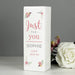 Personalised Floral Bouquet Square Vase - Myhappymoments.co.uk
