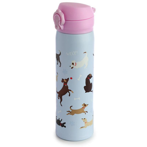 Catch Patch Dog Reusable Push Top Thermal Insulated Drinks Bottle