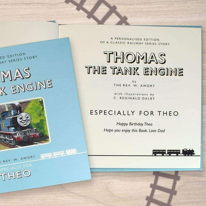 Personalised Thomas the Tank Engine Book - Myhappymoments.co.uk