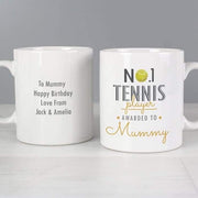 Personalised No.1 Tennis Player Mug - Myhappymoments.co.uk