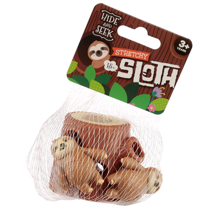 Squeezy Stretchy Hide and Seek Sloth Toy - Myhappymoments.co.uk