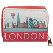 London Zip Around Small Wallet Purse
