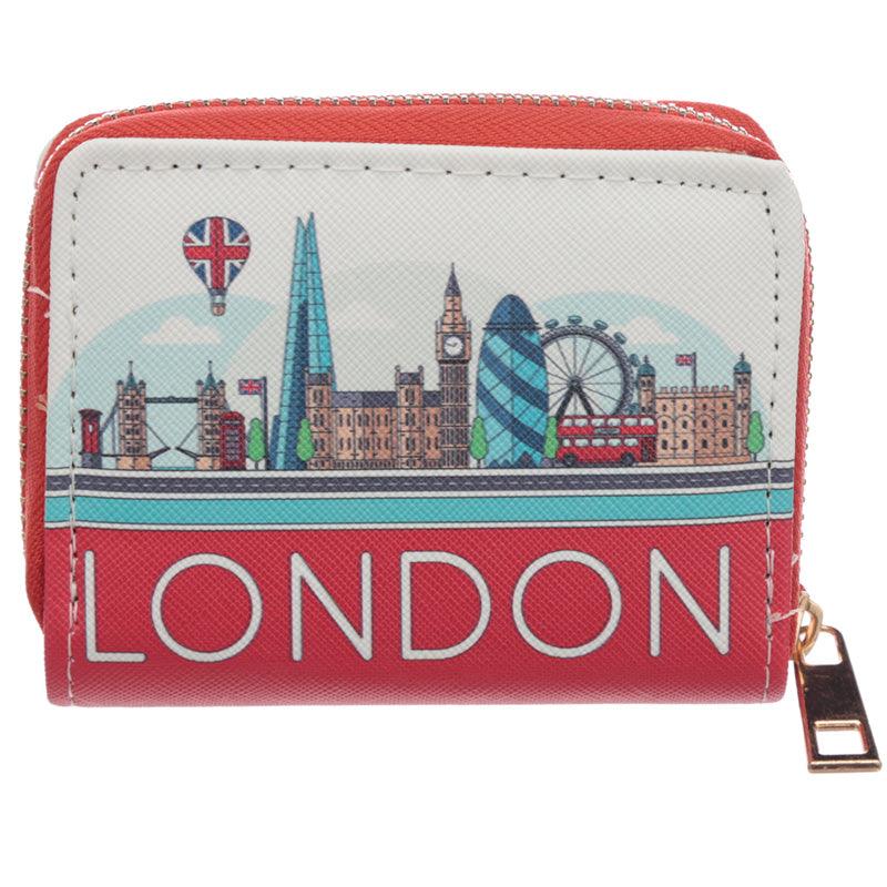 London Zip Around Small Wallet Purse