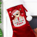 Personalised Pocket Teddy My 1st Christmas Luxury Stocking - Myhappymoments.co.uk