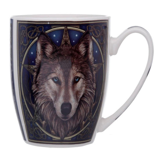 Lisa Parker Wolf Head Porcelain Mug