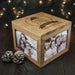 Personalised Woodland Owl Christmas Memory Photo Keepsake Box - Myhappymoments.co.uk