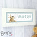 Personalised Boofle It's A Baby Boy Name Frame - Myhappymoments.co.uk