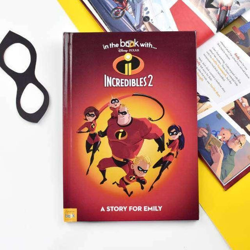 Personalised Disney's The Incredibles 2 Story Book - Myhappymoments.co.uk