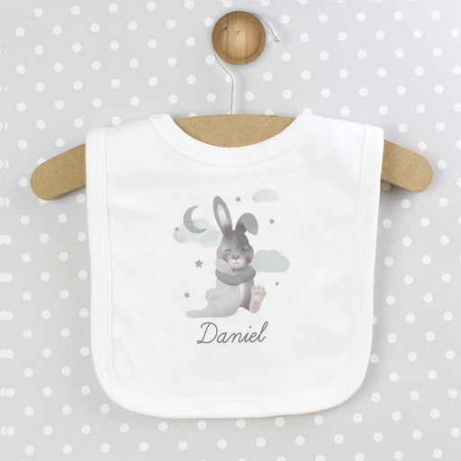 Personalised Bunny Baby Bib