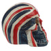 Skull Union Jack Flag Head Ornament