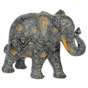 Thai Geometric Elephant Feng Shui Symbol Figurine