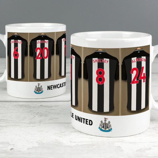 Personalised Newcastle United Football Club Dressing Room Mug