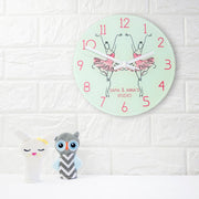 Personalised Ballet Dancer Wall Clock