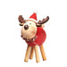 Rudi Reindeer With Red Tummy Standing Decoration