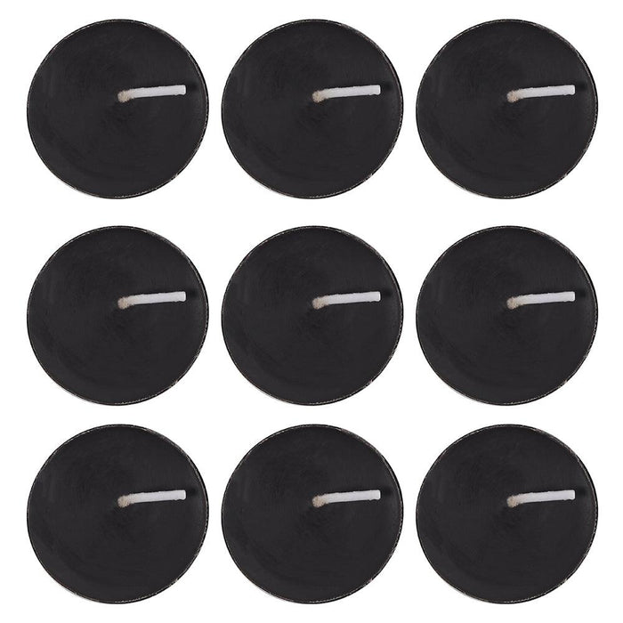 Pack of 9 Opium Scented Black Tealights