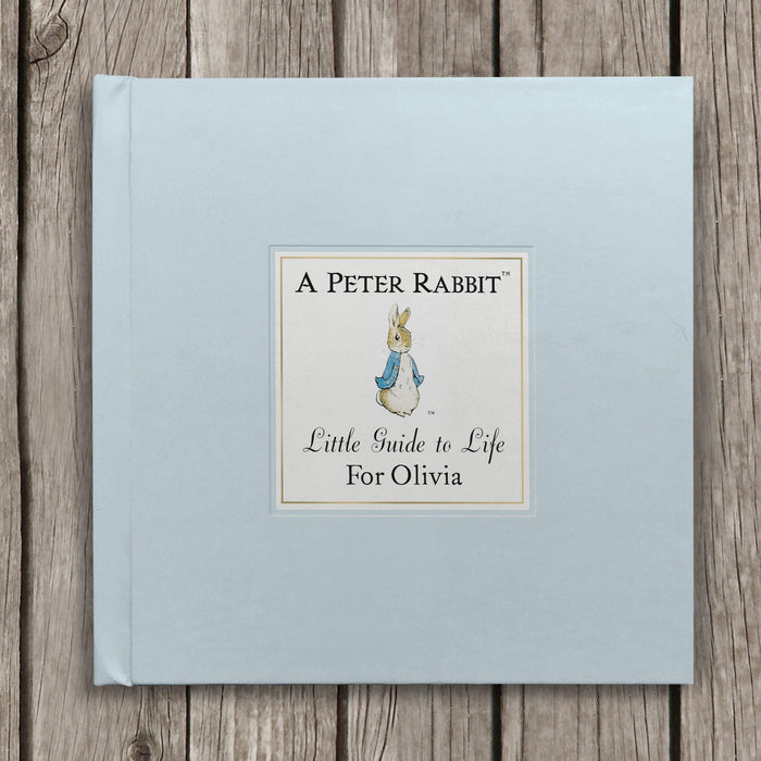 Personalised Peter Rabbit Book - Little Guide To Life - Myhappymoments.co.uk