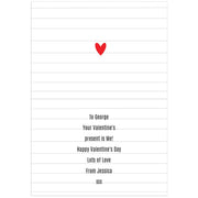 Personalised Naughty 'To Do' List Card