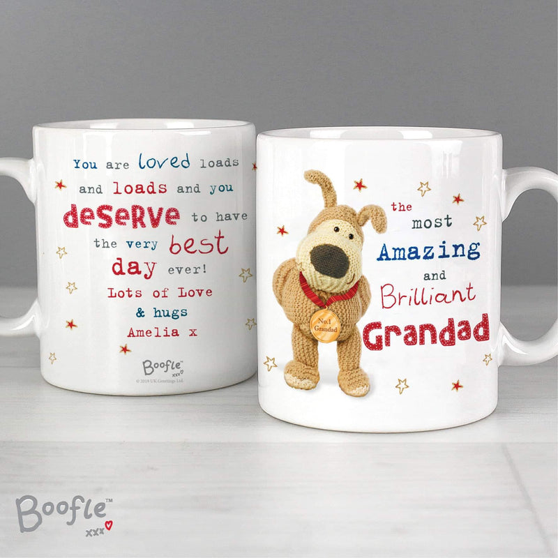 Personalised Boofle Medal Mug - Myhappymoments.co.uk