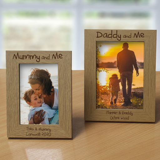 Personalised Name & Me Wooden Photo Frame 6×4